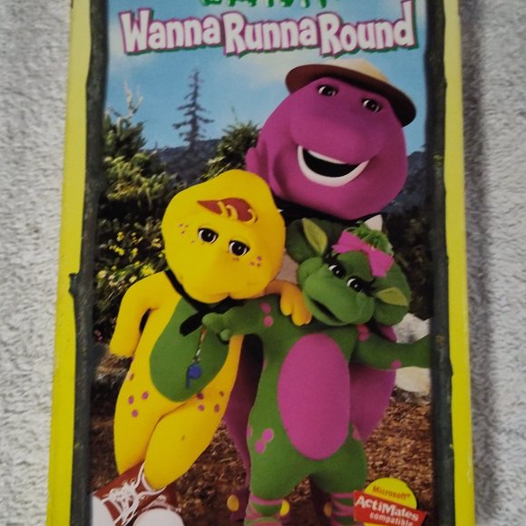 Barney's Barney Camp WannaRunnaRound Classic Collection VHS 1997 Cartoon Movie - Picture 1 of 2
